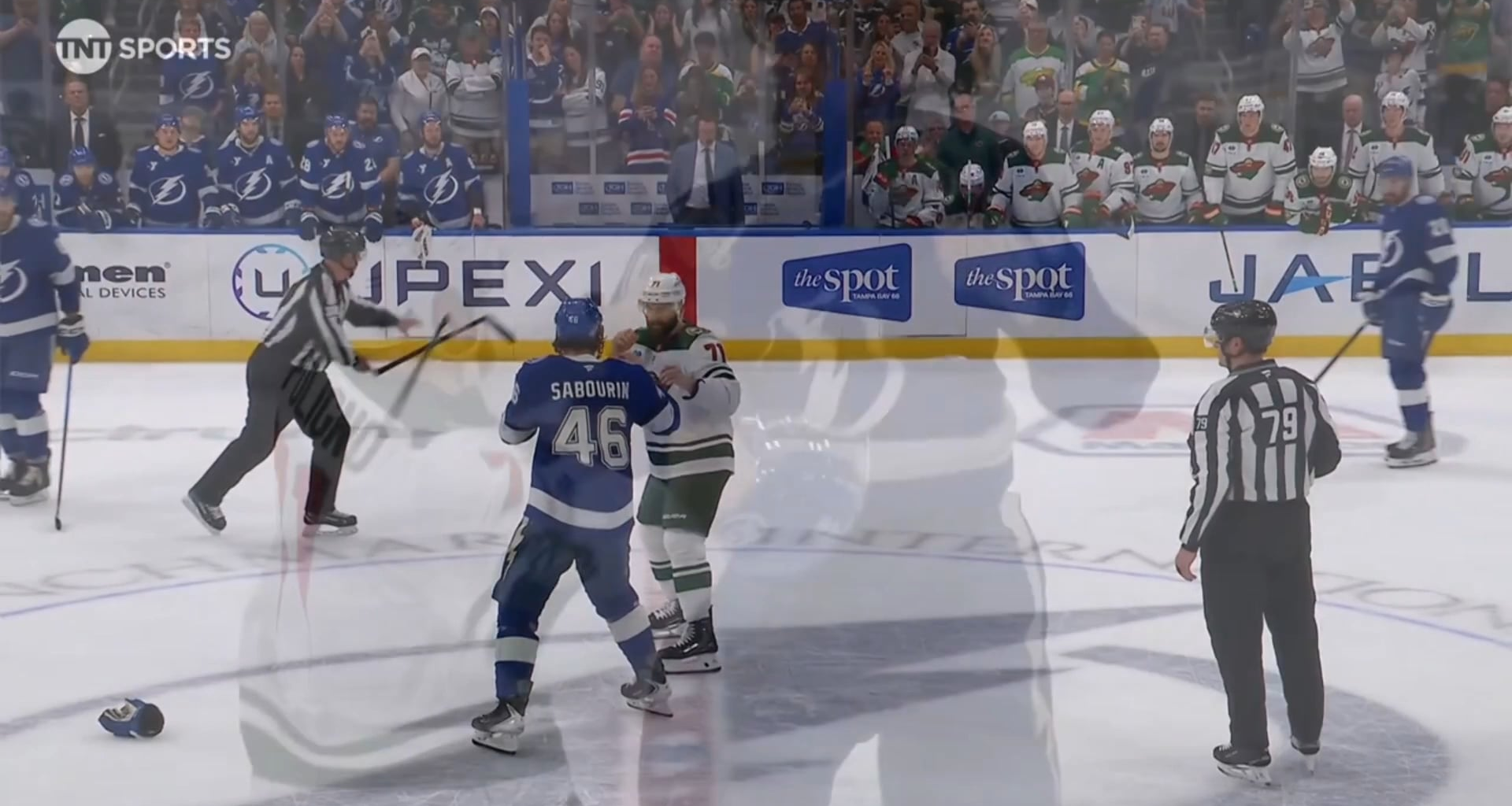 Nick Foligno with a solid connection to make amends for Hughes hit