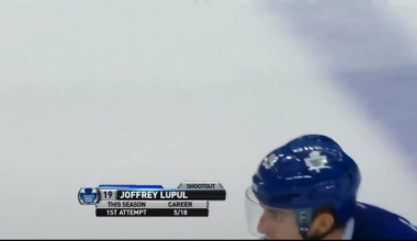 Joffrey Lupul shootout attempt