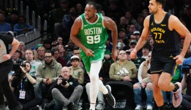 NEW STORY: I caught up with Charles Bassey, who is on his second 10-Day contract with the Celtics. He's loving it in Boston and has been struck by the org's professionalism: “Everybody comes in and works, and they come in with a smile on their faces."