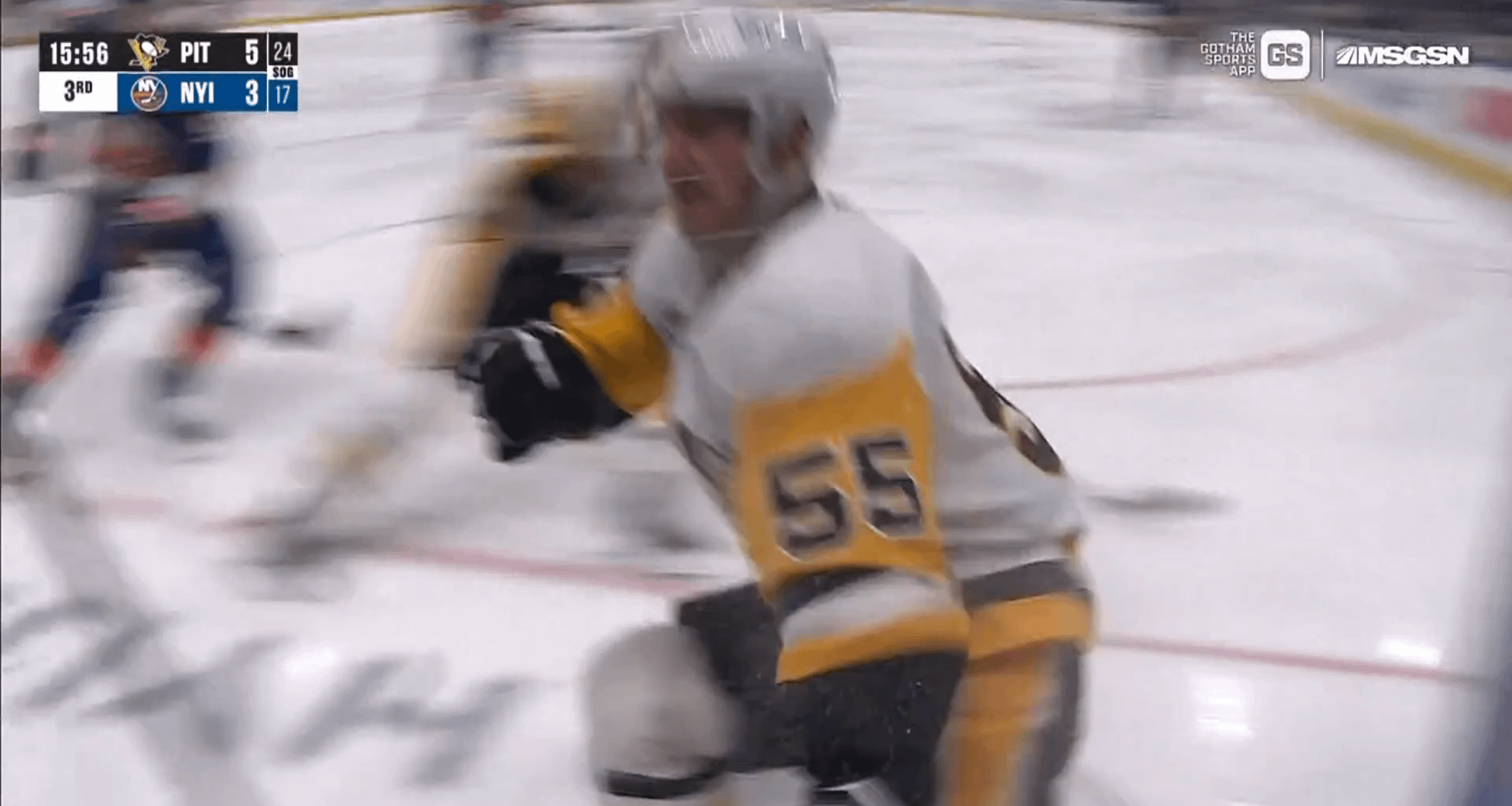 [NYI - PIT] Soderblom and Mayfield drop the gloves in a big boy tilt