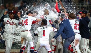 Less than 2 weeks after his mother's death, Dominic Smith delivers a historic Braves walk-off