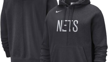 50% off Nets Nike Courtside Pullover Hoodie