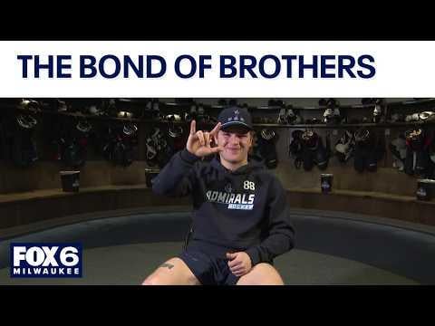 Milwaukee Admirals' Oasiz Wiesblatt: CODA rookie playing for family