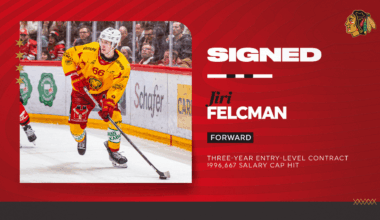 RELEASE: Blackhawks Sign Jiri Felcman to Three-Year, Entry-Level Contract | Chicago Blackhawks
