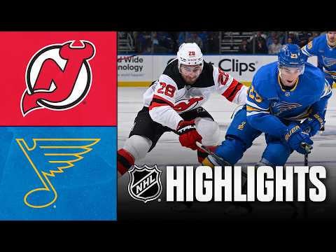 [NEXT DAY] Thread 60/82 Devils at Blues, Saturday, February 28, 2026