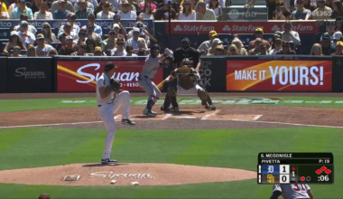 Kevin McGonigle drives the very first pitch he sees for a 2-run double and his first MLB hit!