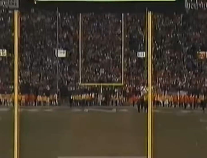 🚨THE WORST MISSED CALL🚨 When in the 1987 AFC Championship Game