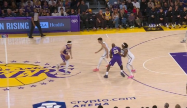 Undoubtedly, LeBron won't forget this moment for the rest of his life