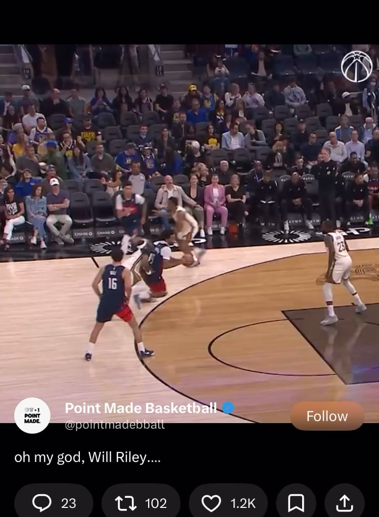 Leaving here with somethin (GS edition) when drew gooden says oh my god u know wassup 😭