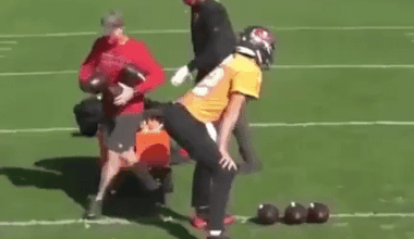 Tom Brady’s accuracy was next level