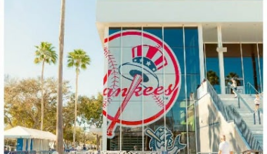 My first spring training game! Such a good time.