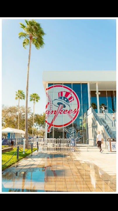 My first spring training game! Such a good time.