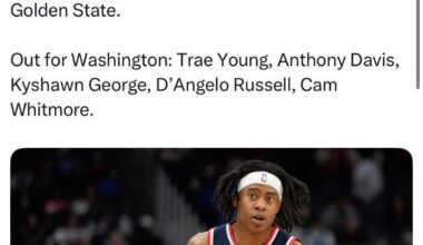 Injury updates .. uh oh 2 in a row