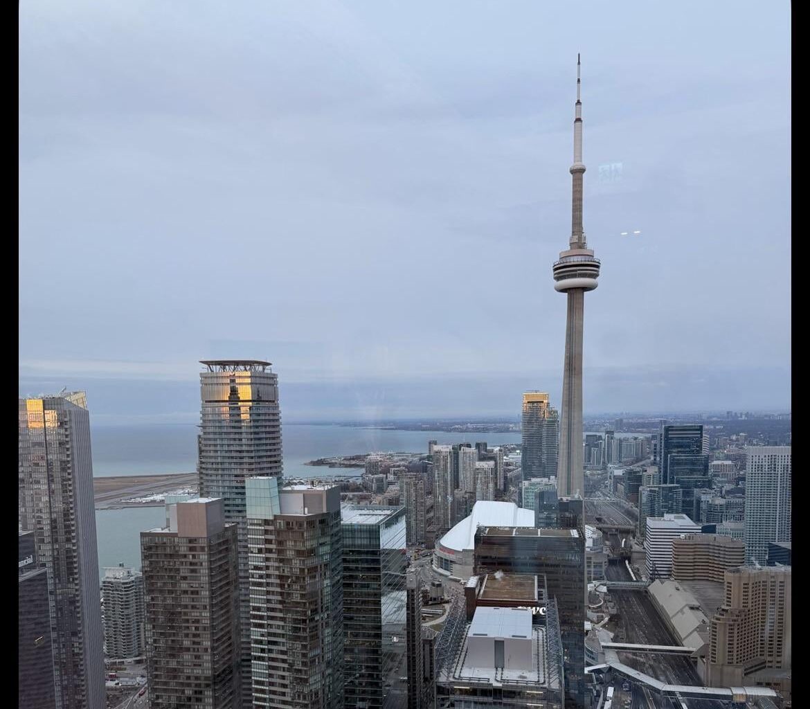 [Chris Pronger] Never gets old. Spectacular view!