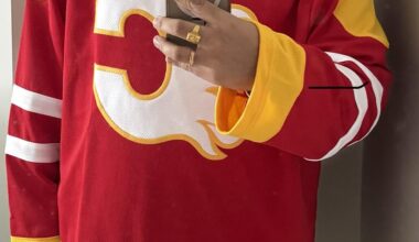 First Flames jersey—too big?
