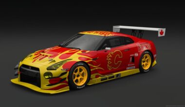 New wrap. Flames GT-R Nismo GT3 race car for Grand Turismo 7