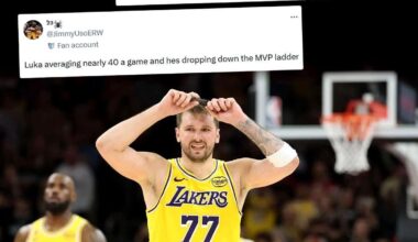 This is so egregious at this point. It's so fucked up that propaganda skews perspectives on Luka. He will never win an MVP in this time line and it sucks!