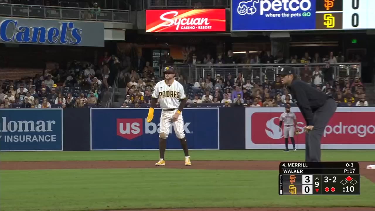[Highlight] Jackson Merrill 2-run Home Run to right field