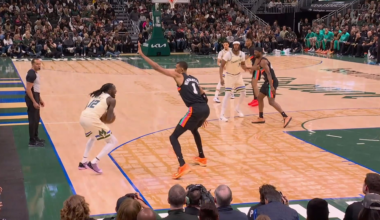 [Highlight] Bucks players avoiding Wemby | vs MIL 3.28.26