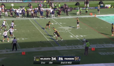 Jayden Daniels Gets SHIFTY for the 1st Down (Flag Football)