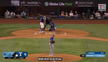 [Highlight] Brandon Nimmo rips a homer down the right field line