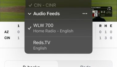 Best feature as a result of Reds moving to the MLB app