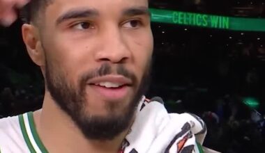 Jayson Tatum on shaking off rust and improving each game