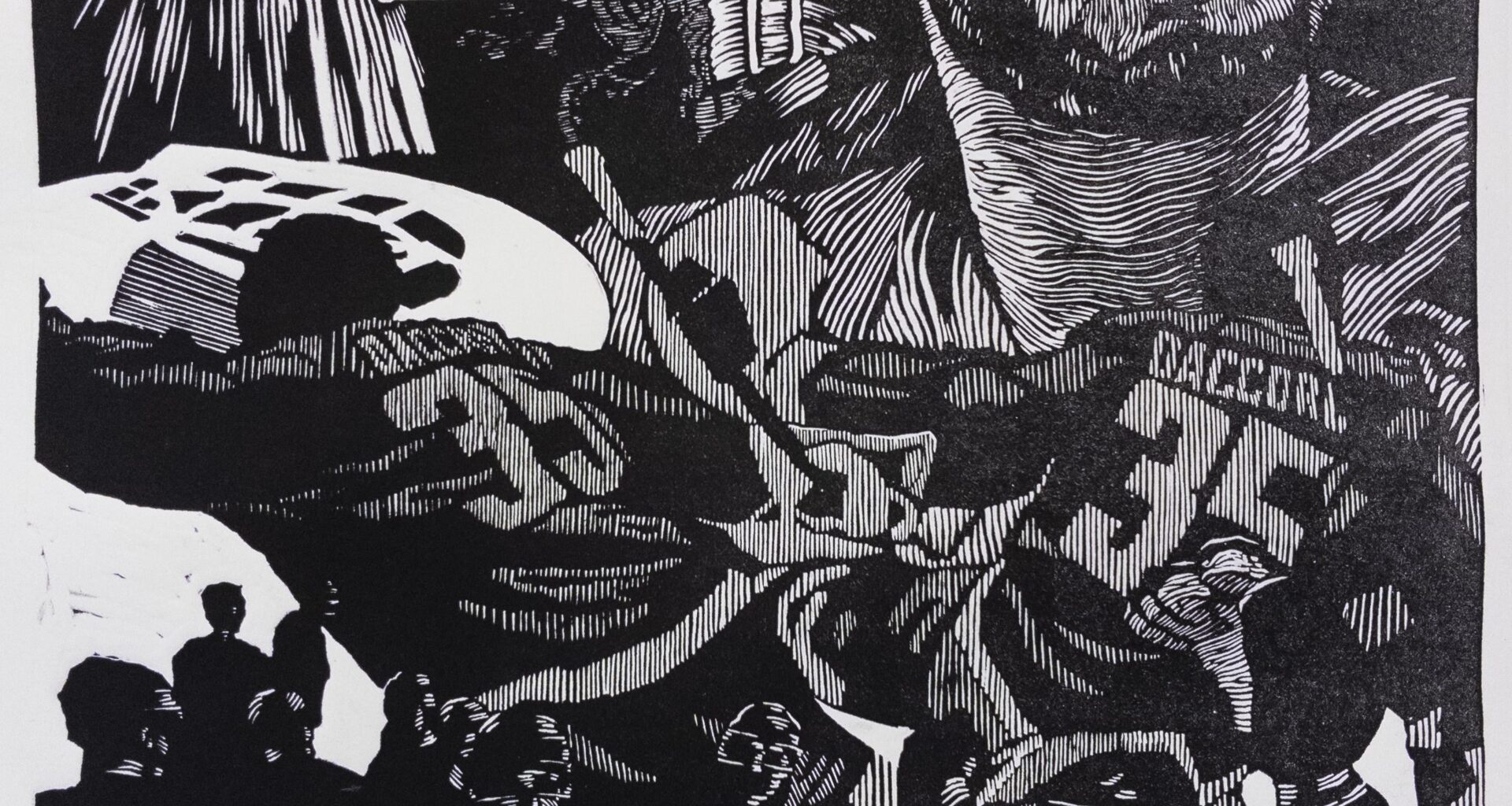 Daccord Linocut Print