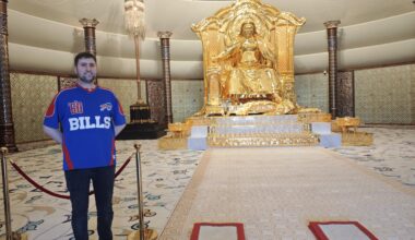 Repping the Bills in Ulaanbaatar, Mongolia 🇲🇳