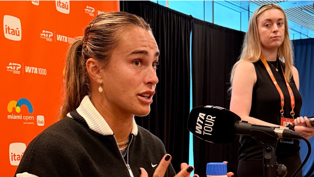 Sabalenka Strikes Back After Dubai Diss