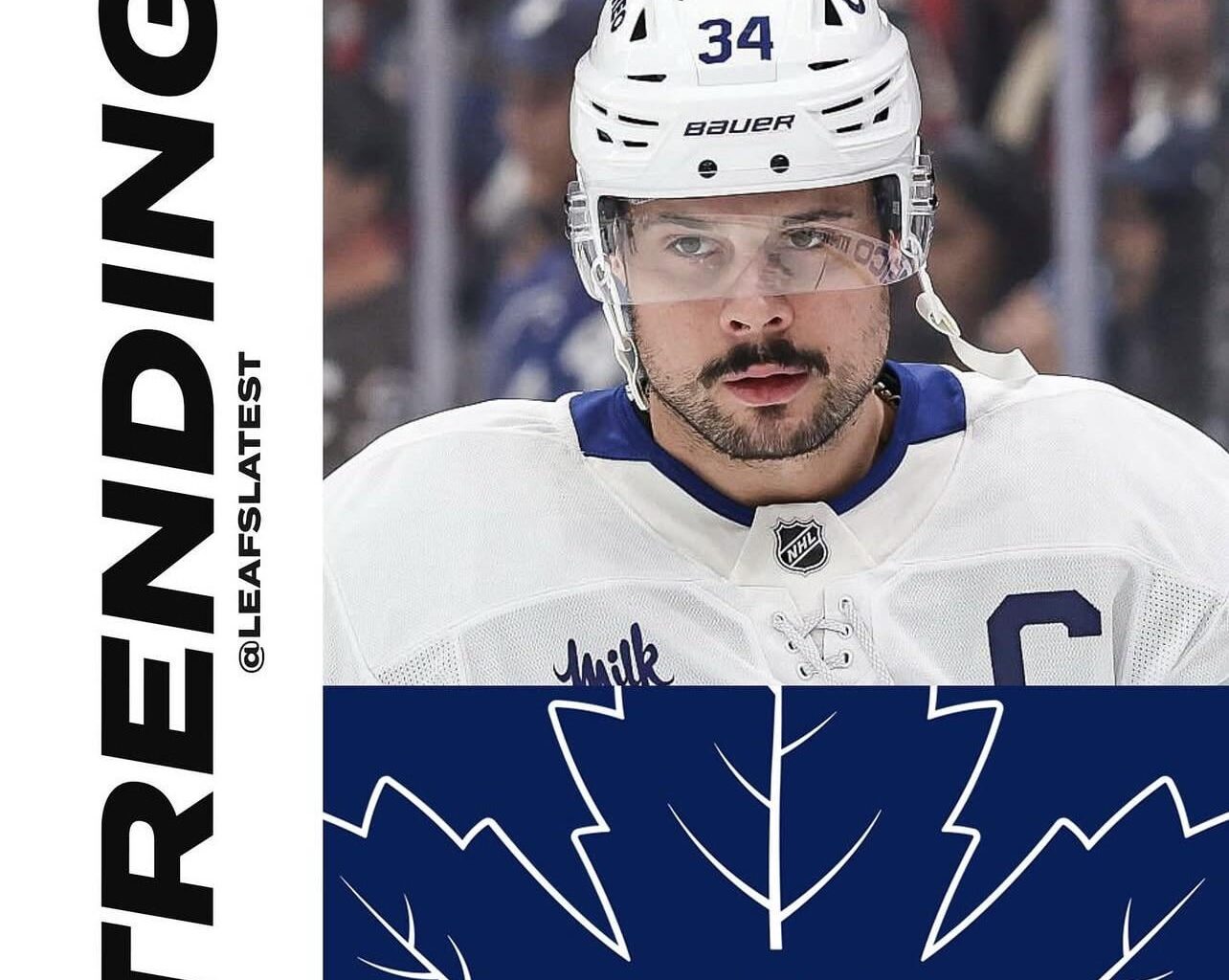 Matthews has not scored an NHL goal in 42 days (Olympics in the middle of that) His last goal came against the Sabres on January 27.