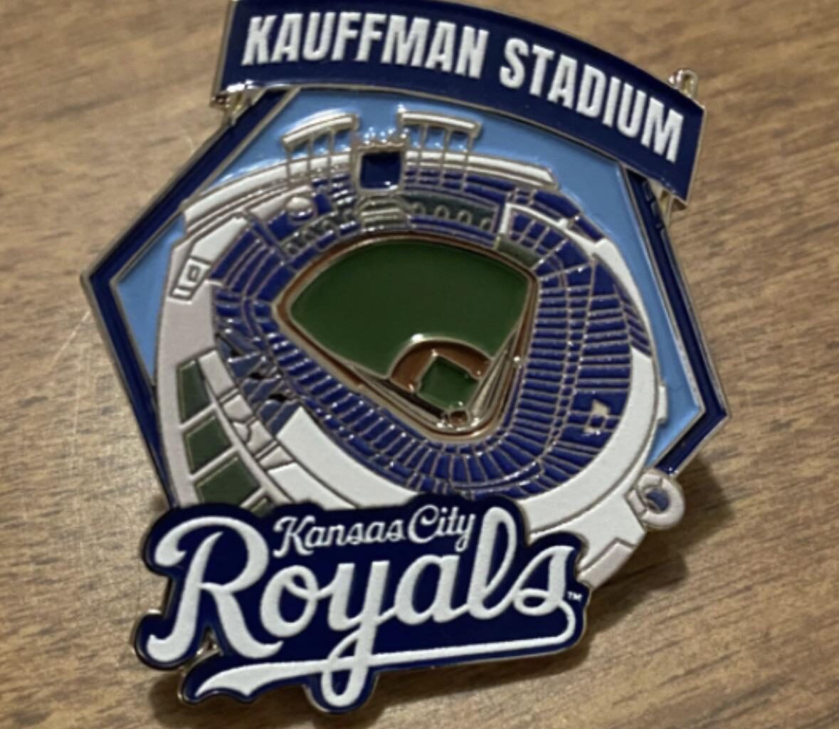 ISO - Kauffman Stadium pin