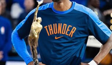 SGA when asked if he wants to make an MVP case for himself: “Nah, I’m good... I let my game do the talking."