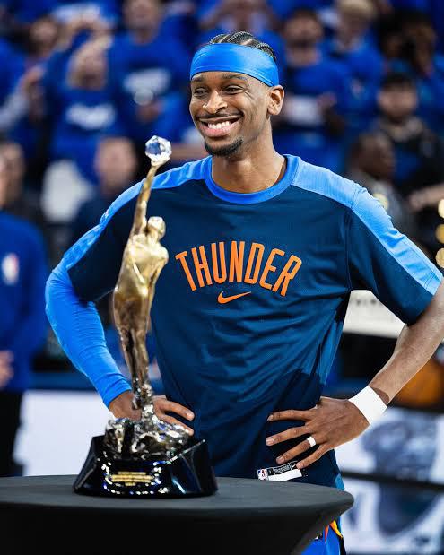 SGA when asked if he wants to make an MVP case for himself: “Nah, I’m good... I let my game do the talking."