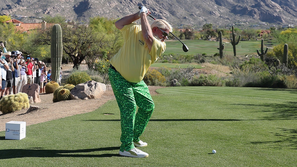 John Daly tee shot