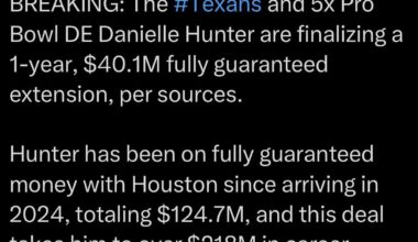 Danielle Hunter gets paid