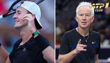 Sebastian Korda credits John McEnroe's advice after defeating World No. 1 Carlos Alcaraz in Miami.