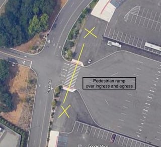 Asked before - Not Islander related but do you think Emerald parking lot entrance / exit would ever change ?