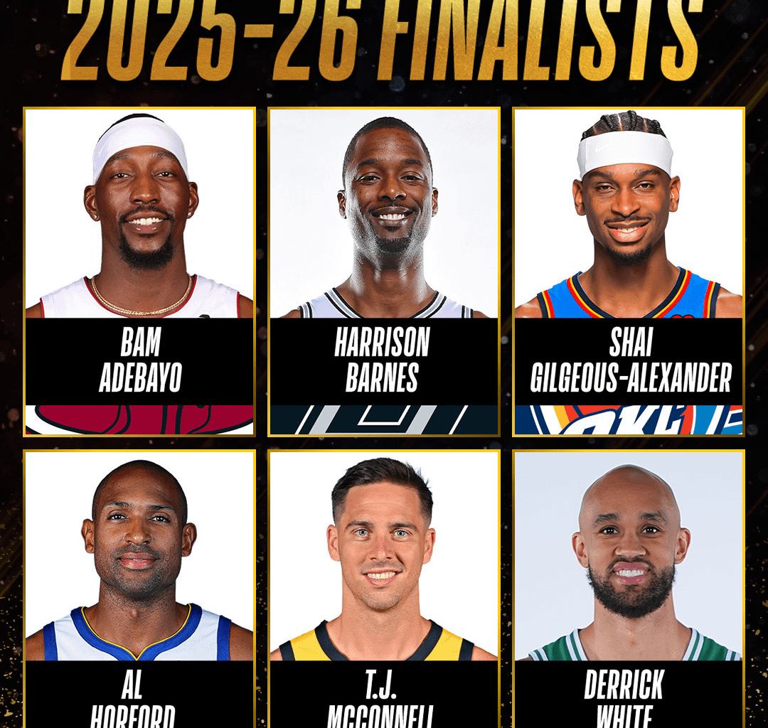 Bam selected as a finalist for the 2025-26 NBA Sportsmanship Award