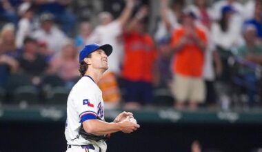 Rangers ace Jacob deGrom scratched from first start of the season against Phillies (neck stiffness)