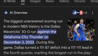 The Raptors just went on a 31-0 run