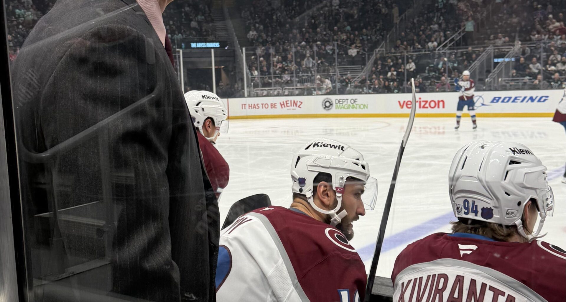 Checking in from the bench!!!