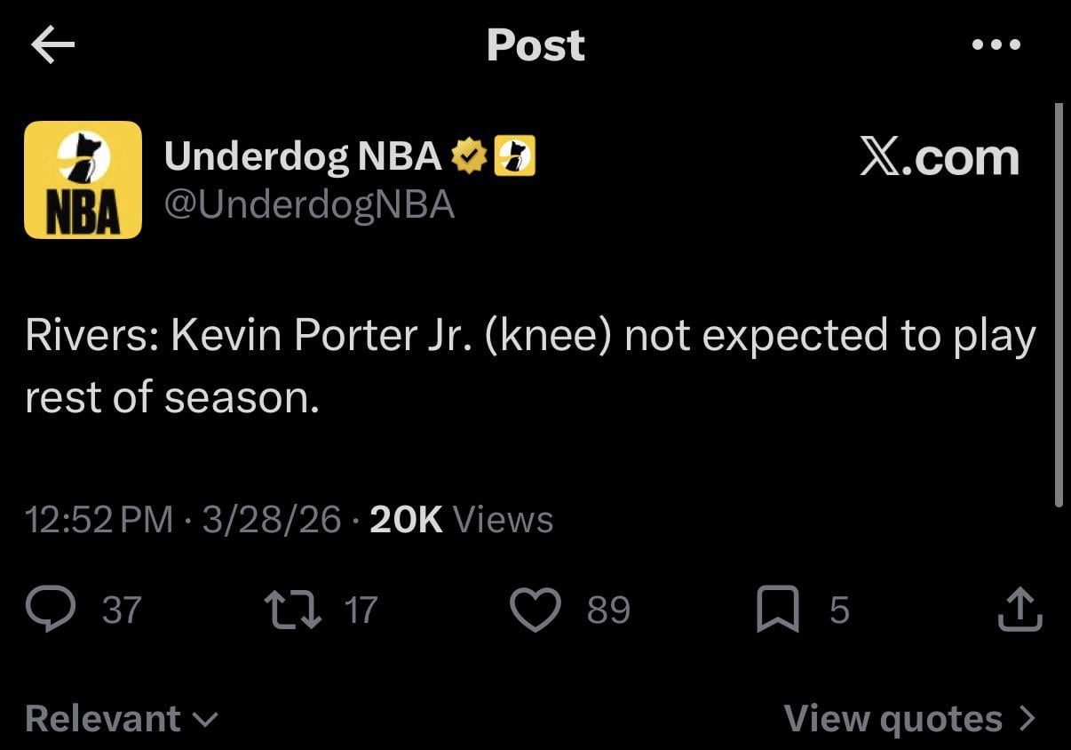 Bam rests easy tonight