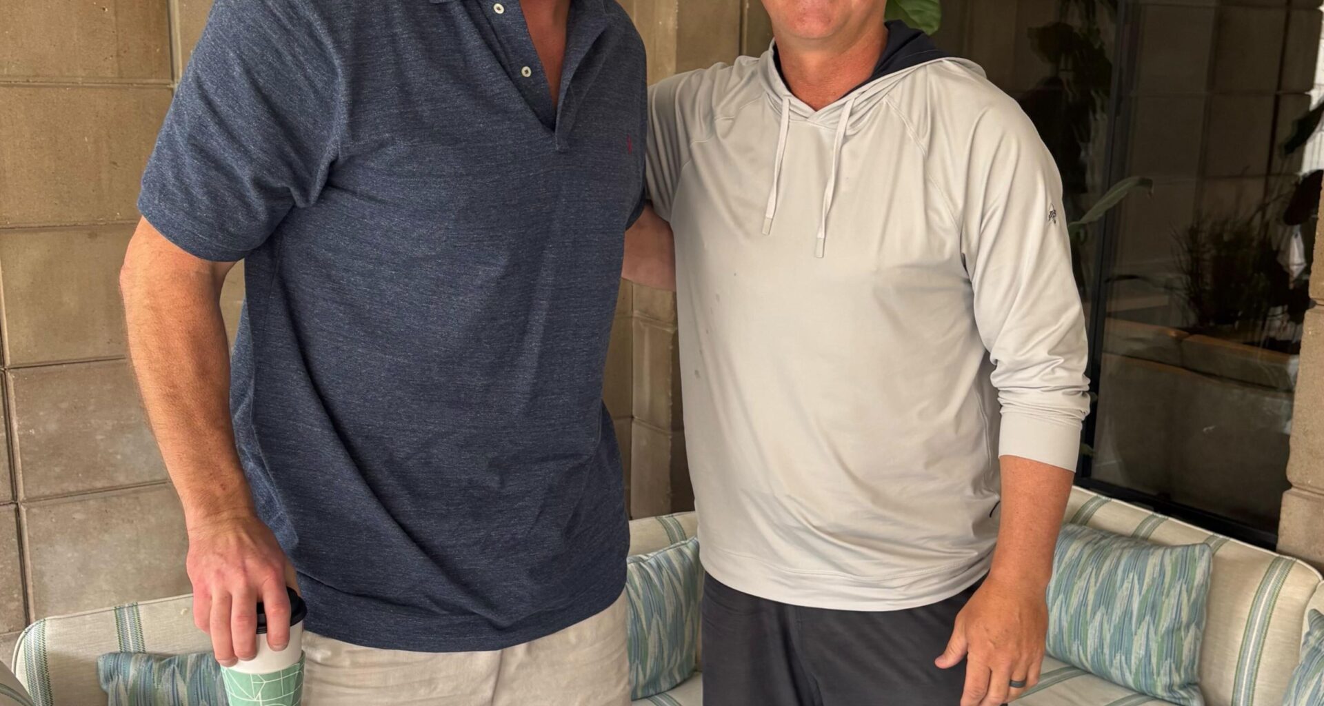 [Lions] Couple of Detroit guys catching up in AZ 🤝