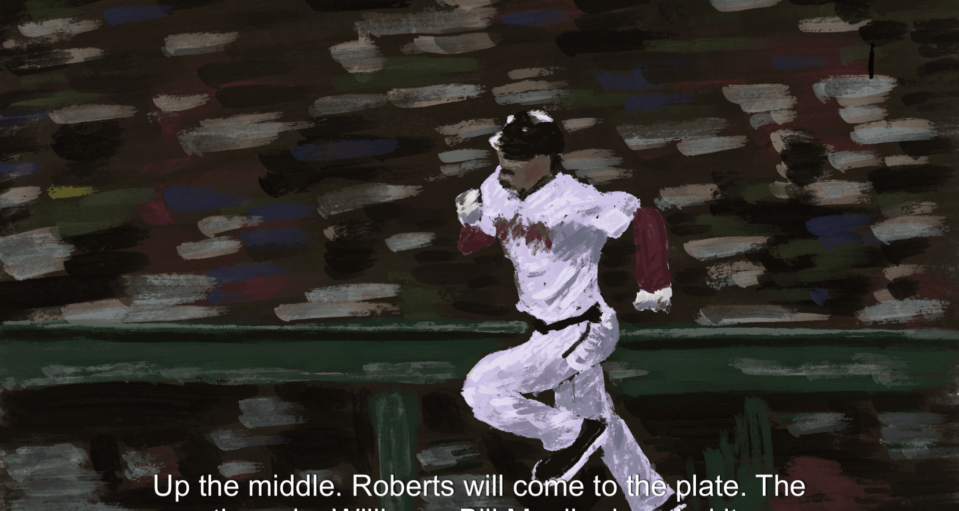 I painted this yesterday