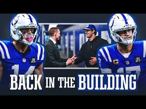 [Alec Pierce] That was my biggest thing. I was like, I need to know that Daniel's going to be back. That's my quarterback, that's the guy I want to play with.