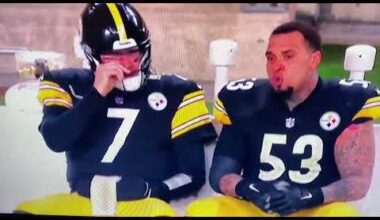 Big Ben on the sideline on wildcard weekend
