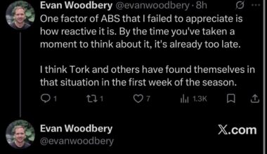 Tork and Hinch speak on ABS challenge system.