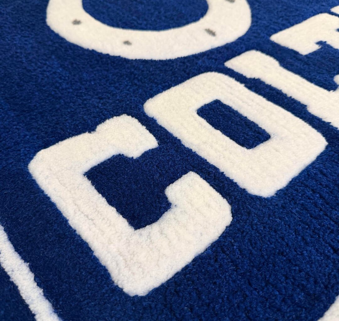 Custom colts rug!