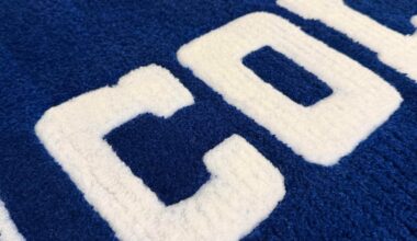 Custom colts rug!